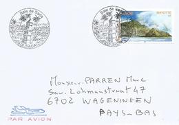 Mayotte 2004 Sada Bay Geology Lighthouse FDC Cover - Lettres & Documents