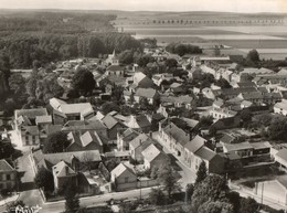 51. CPSM. BAZANCOURT.  Vue Panoramique Aérenne.  1962. - Bazancourt
