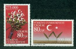 AC - TURKEY STAMP - 80th ANNIVERSARY OF THE TURKISH NATIONAL ASSEMBLY MNH 23 APRIL 2000 - Unused Stamps