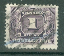 Canada: 1906/28   Postage Due    SG D1    1c   Dull Violet      Used - Port Dû (Taxe)