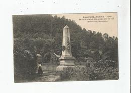 BROUVELIEURES (VOSGES)  MONUMENT COMMEMORATIF BATAILLON BOURRAS - Brouvelieures