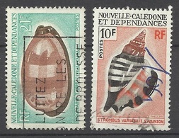 Nouvelle Calédonie N°  369 Et 371    Oblitérés B/ TB                - Used Stamps