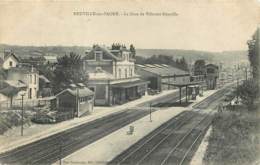 69 - NEUVILLE SUR SAONE - La Gare De Villevert Neuville - Neuville Sur Saone