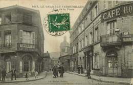#230619C - 42 LE CHAMBON FEUGEROLLES Rue De La Place - Café Des Voyageurs - Le Chambon Feugerolles