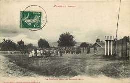 #230619C - 88 CORCIEUX La Rentrée Des Baraquements - Militaire Camp - Corcieux