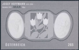 AUSTRIA (2007) Art Nouveau. Black Print Of M/S. Josef Hoffmann. - Proofs & Reprints