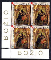 CROATIA 2005 Christmas Block Of 4 MNH / **.  Michel 745 - Croatia