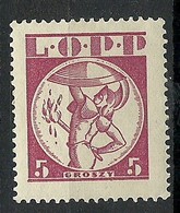 POLEN Poland 5 Gr. Revenue Tax Charity Wohlfahrt Spendemarke Gladiator * - Labels