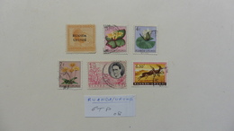 Afrique > Ruanda-Urundi >6 Timbres Oblitérés - Used Stamps