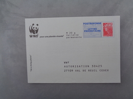 LETTRE POSTREPONSE WWF - PAP: Antwort