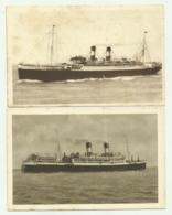 NAVI GIULIO CESARE E COLOMBO MEDITERRANEO-SUD AMERICA - NV FP - Steamers