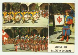 FIRENZE PIAZZA DELLA SIGNORIA - GIUCO DEL CALCIO IN COSTUME VIAGGIATA FG - Firenze (Florence)