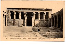 21. EDFOU. TEMPLE D' HORUS...... - Edfou