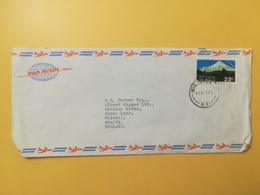 1973 BUSTA INTESTATA PAR AVION AIR MAIL NUOVA ZELANDA NEW ZEALAND BOLLO PARCO NAZIONALE - Covers & Documents