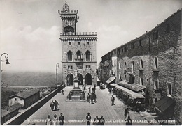 AK Repubblica Di San Marino Piazza Della Liberta E Palazzo Del Governo Tower Tour Turm Italien Italia Italie - Saint-Marin