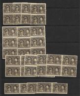 CANADA 1908 PRINCESSE ET PRINCE DE GALLES LOT DE 39 TP  YVERT N°85 NEUF MNH** - Unused Stamps