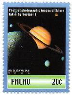 PALAU 1v MNH** First Photographic Images Of Saturn Taken By Voyager I - Space Exploration Astronomy - Espace - Océanie