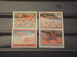 CHTISTMAS - 1984 GRANCHI 4 VALORI - NUOVI(++) - Christmas Island