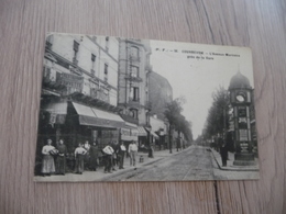 CPA 92 Haut De Seine Courbevoie L'avenue Marceau Près La Gare Restaurant Buvette - Courbevoie