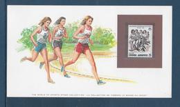Thème Jeux Olympiques - Sports - Athlétisme - Document - Athletics