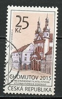 Tchéquie - Tschechien - Czech 2015 Y&T N°768 - Michel N°842 (o) - 25k Architecture - Oblitérés