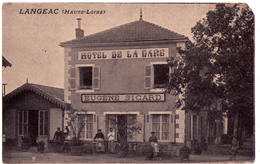 5139 - Lan,geac ( 43 ) - Hotel De La Gare ( Eugène Sicard ) - - Langeac