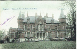 Hoeilaart. Hoeylaert.  Château De M.de La Rocheterie-de Man. - Höilaart