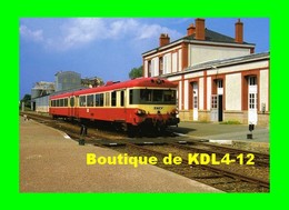 ACACF 028 - Autorail Caravelle X 4500 En Gare De LOUDEAC  - Côtes D'Armor - SNCF - Loudéac