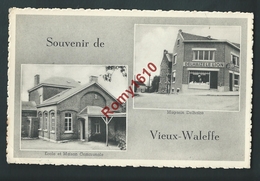 Vieux Waleffe. Ecole Et Magasin Delhaize Le Lion. - Villers-le-Bouillet