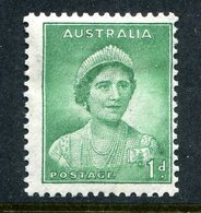 Australia 1937-49 KGVI Definitives (p.13½ X 14) - 1d Queen Elizabeth HM (SG 165) - Nuevos