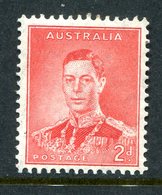 Australia 1937-49 KGVI Definitives (p.13½ X 14) - 2d King George VI HM (SG 167) - Ungebraucht