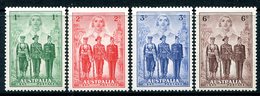 Australia 1937 Australian Imperial Forces Set HM (SG 196-199) - Mint Stamps