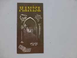 MANISA,  Brochure Illustrée Vers 1950 ; L01 - Michelin (guides)