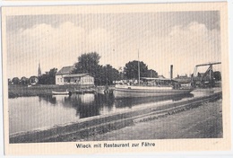 WIECK Bei Greifswald Restaurant Zur Fähre Fahrgastschiff Greif Hat Brücke Passiert Ungelaufen TOP-Erhaltung - Greifswald