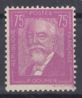 France 1933 Doumer Yvert#292 Mint Never Hinged (sans Charnieres) - Unused Stamps