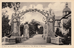 B&W - Trois-Rivières Cap-de-la-Madeleine - Pont Chapelets - Bridge Rosaries - Shrine Religion - Written 1952 - 2 Scans - Trois-Rivières