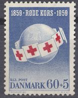 DANMARK - 1959 -  Yvert 384 Non Obliterato, Non Gommato. - Neufs