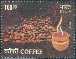 India 2017 Stamp  Coffee. Mnh - Ungebraucht