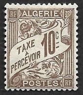 ALGERIE  - Taxe 2 - NEUF* - Portomarken
