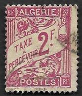 ALGERIE  - Taxe  10 - Oblitéré - Segnatasse