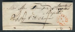 Pays Bas - Lettre Avec Texte De Gravenhage Pour La France En 1850 -  Réf J61 - ...-1852 Prephilately