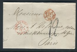 Pays Bas - Lettre ( Sans Texte ) De Amsterdam Pour La France En 1863   -  Réf J69 - Lettres & Documents