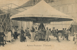 Fete Foraine Avec Manège Aero Panne Tinten .  Merry Go Round At A Fair - Manifestations