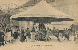 Fete Foraine Avec Manège Aero Panne Tinten .  Merry Go Round At A Fair - Manifestazioni