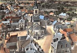 18-SANCERGUES- L'EGLISE VUE DU CIEL - Sancergues