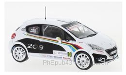 Peugeot 208 R2 WRC - Stéphane Sarrazin/B. Veillas - Tour De Corse 2012 #0 - Ixo - Ixo