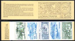 SWEDEN 1977 Public Transport Booklet MNH / **. Michel MH63 - 1951-80