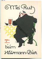 Hülsmann-Bier - Signiert Ludwig Hohlwein München - Mei Ruh - AK-Grossformat Um 1950 - Hohlwein, Ludwig