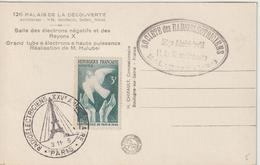 France 1946 Cachet Illustré Radioélectriciens XXV Anniversaire Sur CPA - Bolli Commemorativi