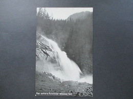 Österreich 1912 Ak Der Untere Krimmler Wasserfall Verlag J. Huttegger , Salzburg - Zell Am See